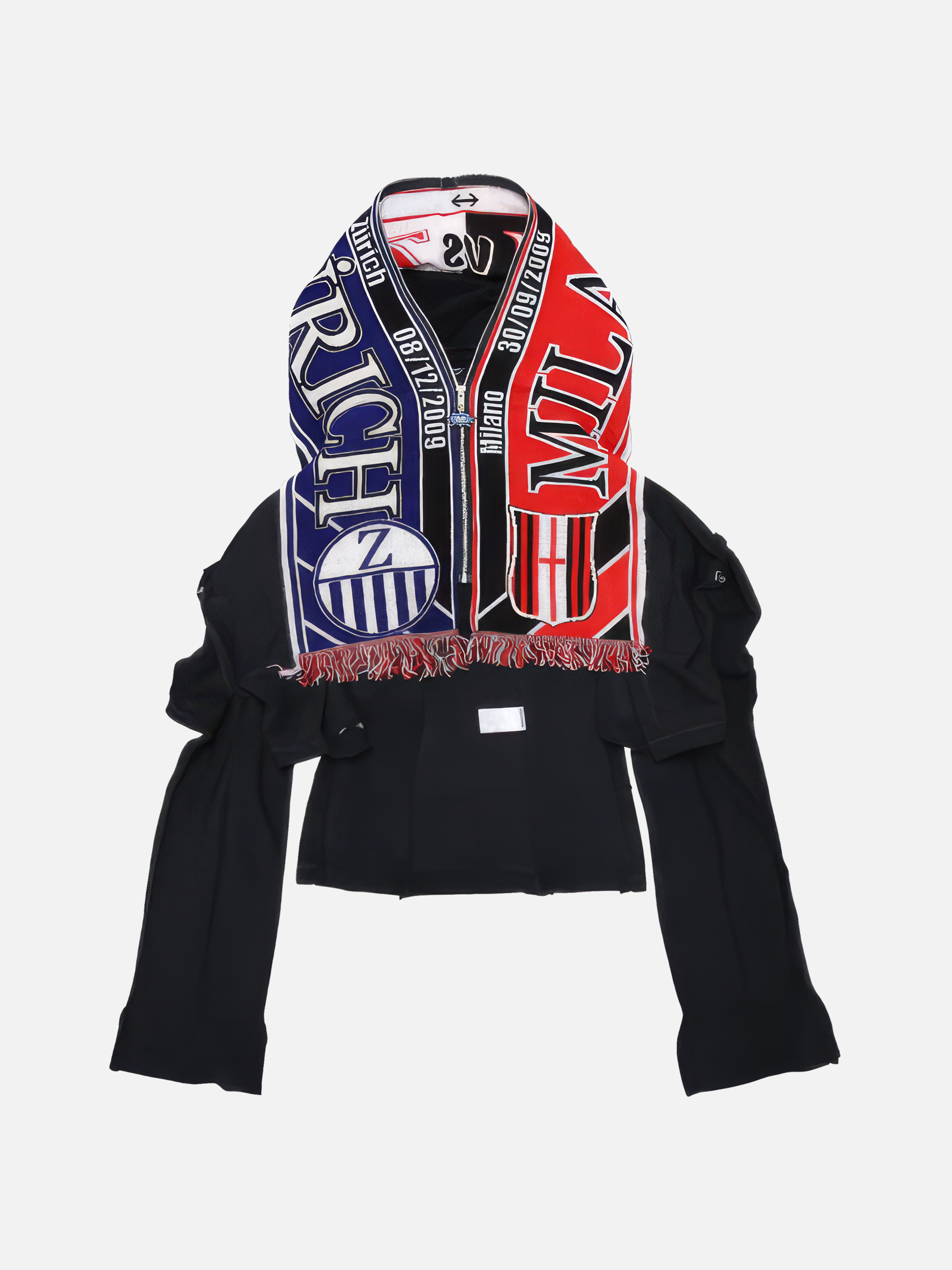 SOCK-SCARF HOODIE