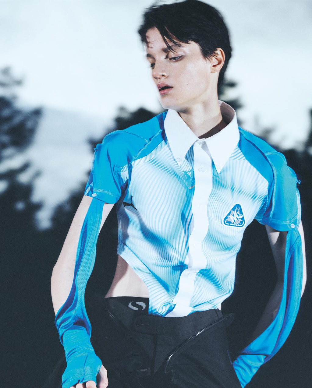 DRAPED FOOTBALL SHIRT