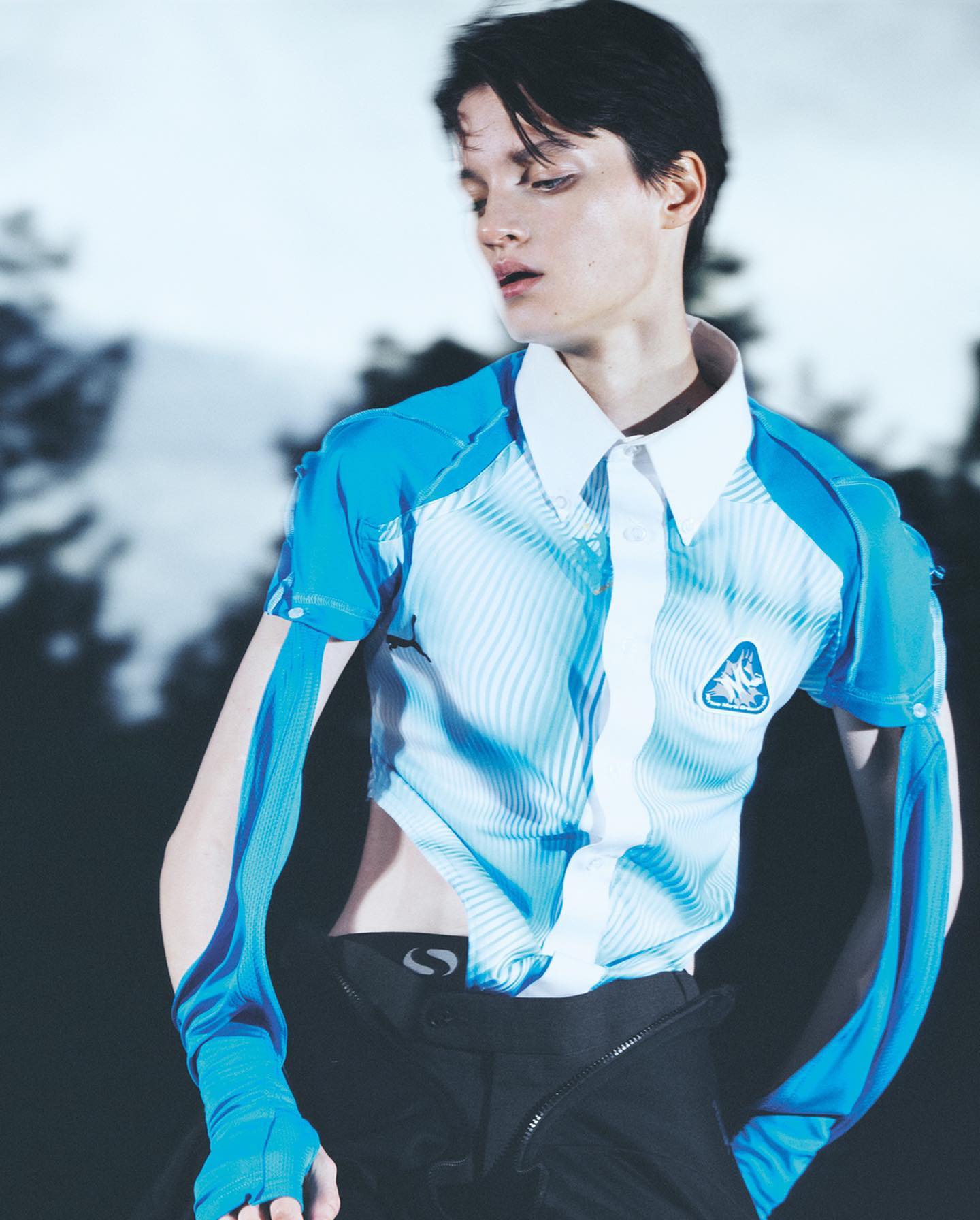 DRAPED FOOTBALL SHIRT