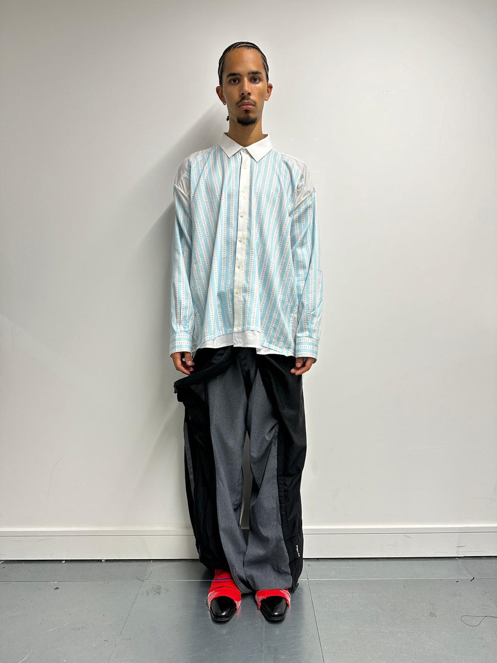 WIDE DRAPE TROUSERS