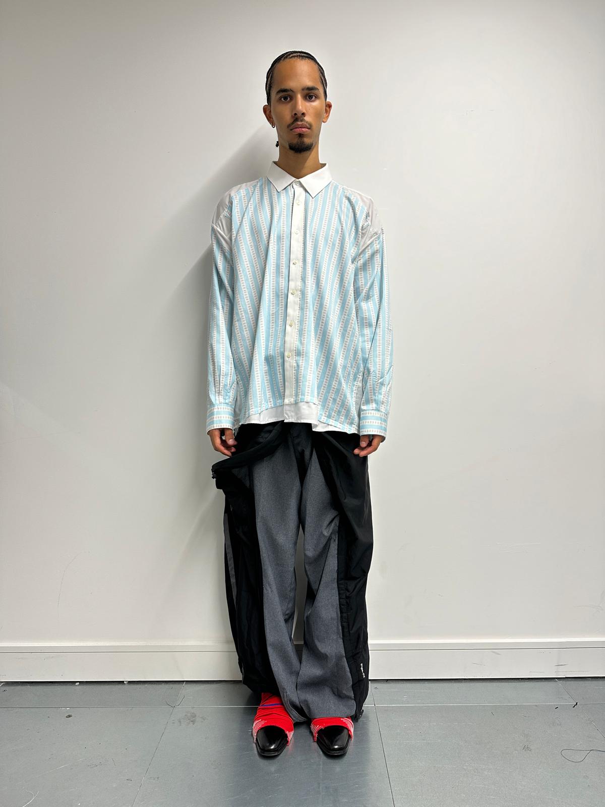 WIDE DRAPE TROUSERS