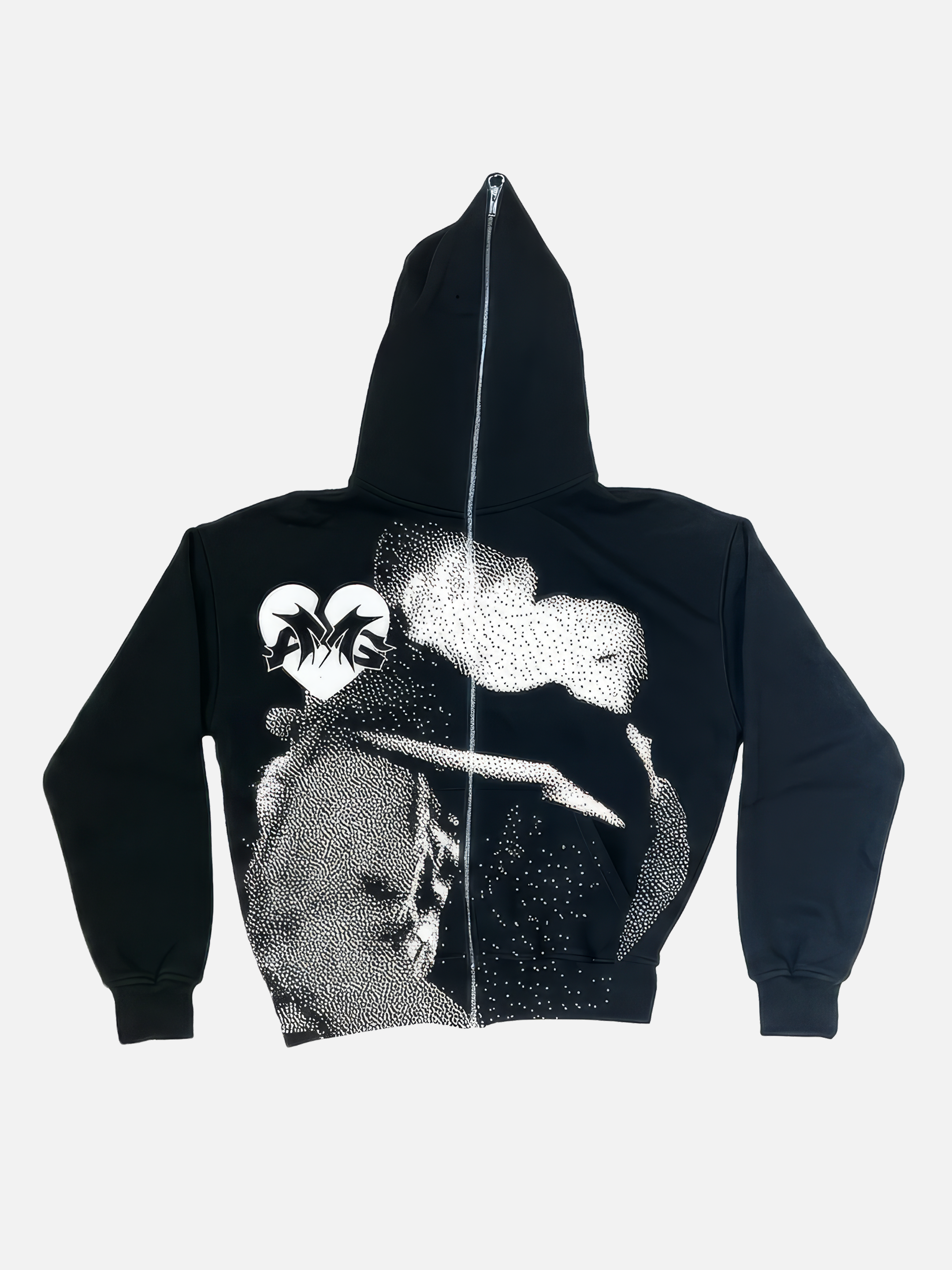 AMG ZIPPED HOODIE